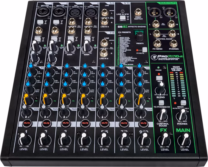 Mackie ProFX10v3 - Analogový mixážní pult