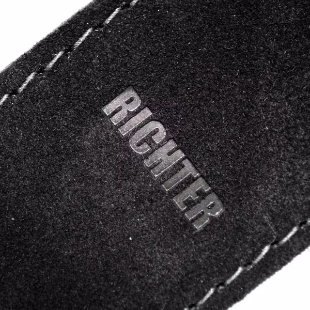 Richter Raw II Suede Black/Beige - Kytarový popruh