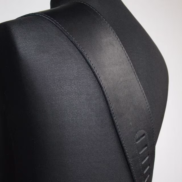 Richter Raw III Nappa Black - Kytarový popruh