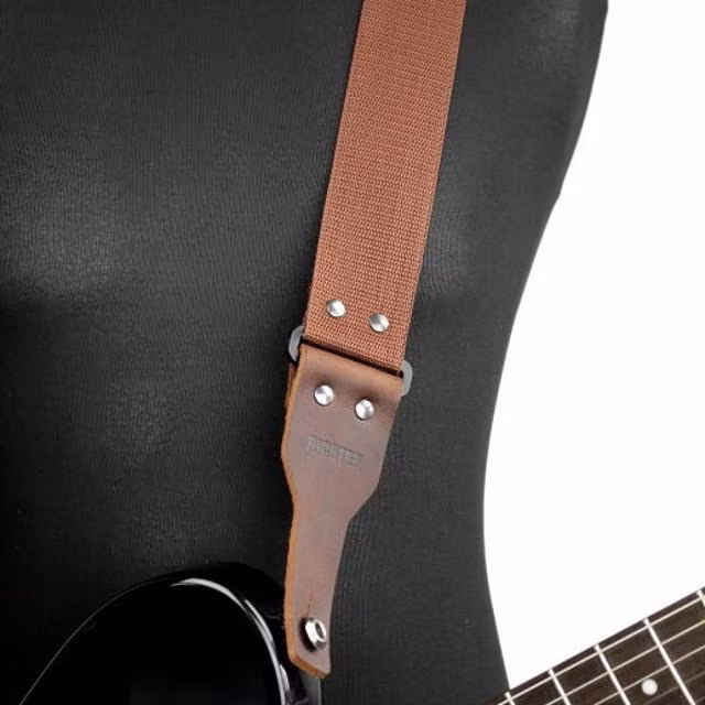 Richter Racoon Brown - Kytarový popruh