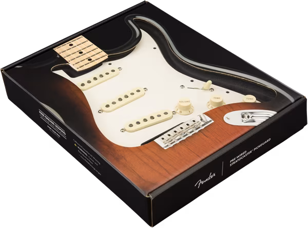 Fender Pre-Wired Pickguard, Strat SSS CUST 69 WBW - Set snímačů pro elektrickou kytaru