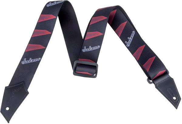 Jackson Headstock Strap Red - Kytarový popruh