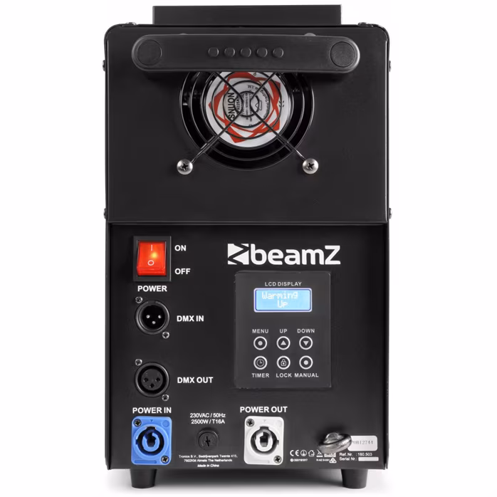 BeamZ S2500 - Výrobník mlhy s LED