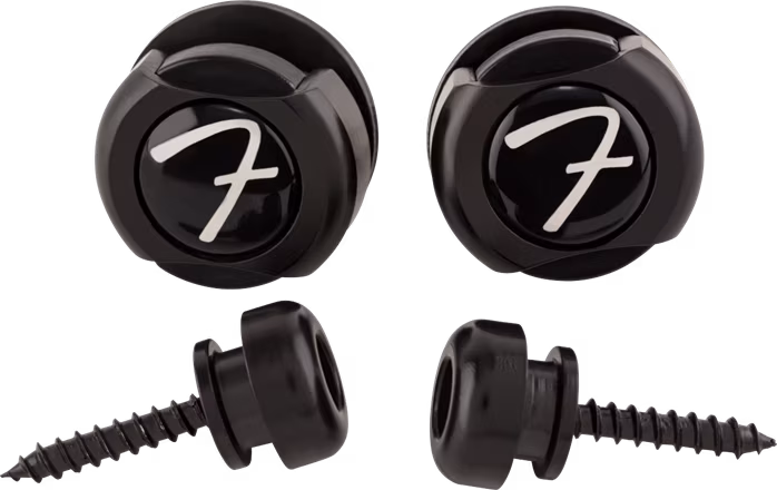 Fender Infinity Strap Locks Black - Zámky na popruh