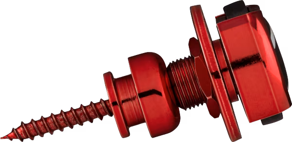 Fender Infinity Strap Locks Red - Zámky na popruh