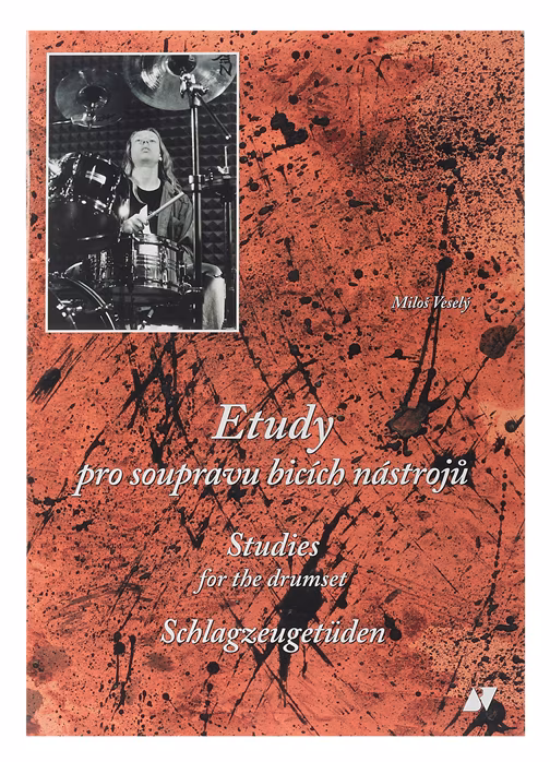 KN Etudy pro soupravu bicích nástrojů - Miloš Veselý - Škola hry na bicí