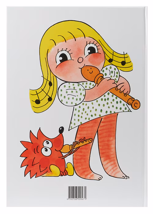 KN Docela malé ježčí pískání - Vlasta Pospíšilová, Miloš Nesvadba - Škola hry na zobcovou flétnu