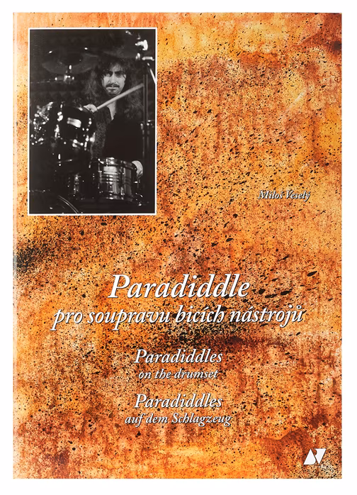 KN Paradiddle pro soupravu bicích nástrojů - kniha s CD - Miloš Veselý - Škola hry na bicí