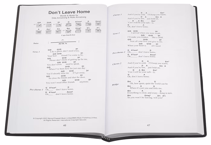 MS The Little Black Songbook: Pop And Rock - Zpěvník