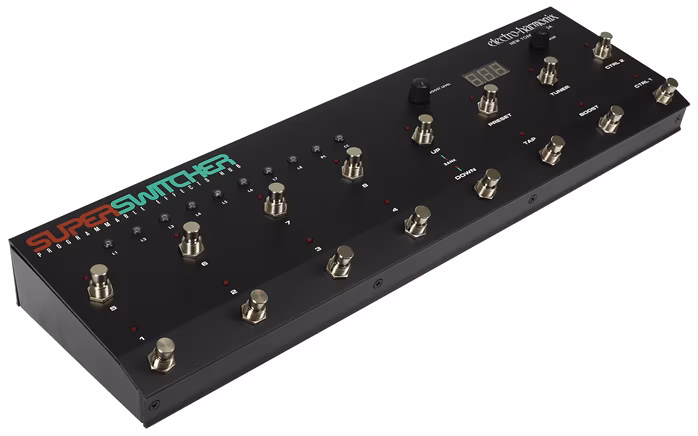 Electro-Harmonix SUPER SWITCHER - Speciální nožní přepínač