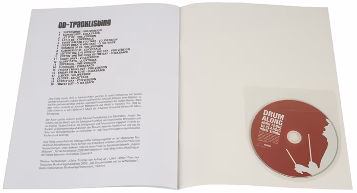 MS Drum Along - 10 Classic Rock Songs - Noty pro bicí