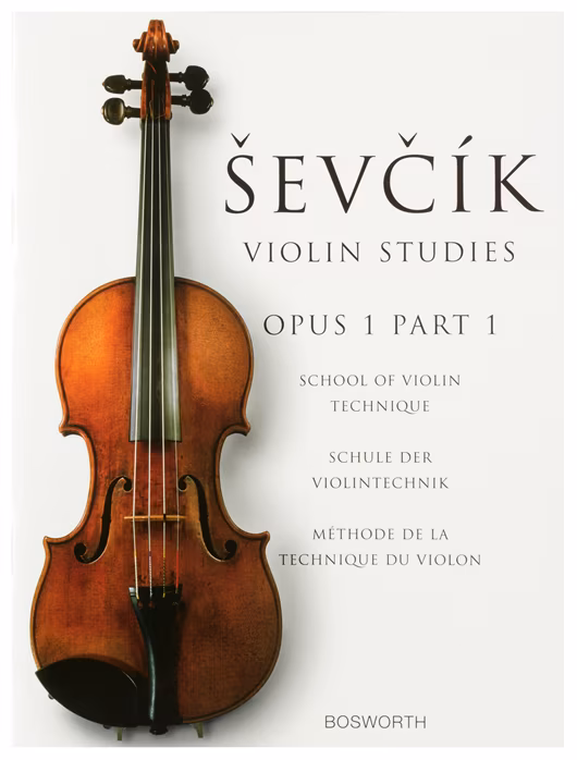 MS Otakar Sevcik: School Of Violin Technique, Opus 1 Part 1 - Škola hry na housle