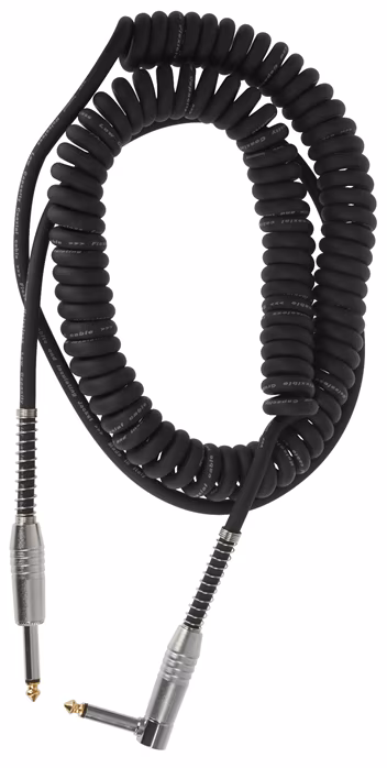 Bespeco CEA500 BK - Kroucený nástrojový kabel