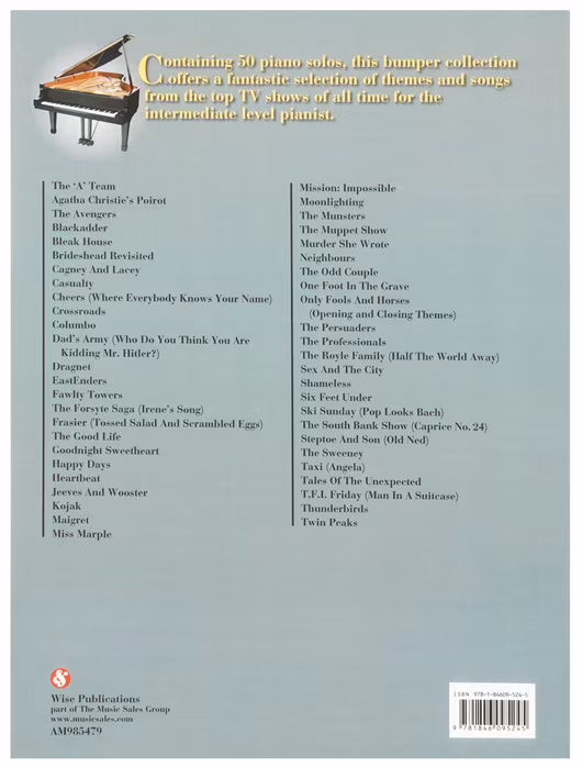 MS Great Piano Solos - The TV Book - Noty pro klavír