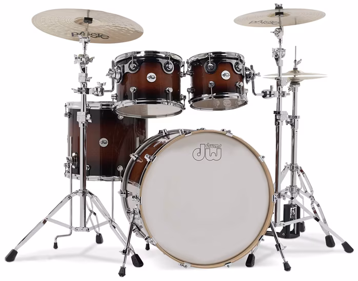 DW Design Series Tobacco Burst - Bicí souprava