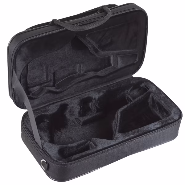 Ortolá 9905 BGD Curved Black - Pouzdro na sopránsaxofon