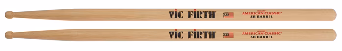 Vic Firth 5B BARREL - Hickorové paličky