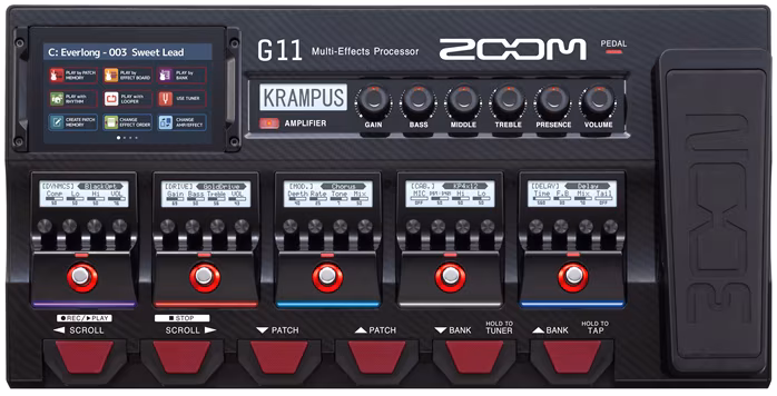 Zoom G11 (použité) - Kytarový multiefekt