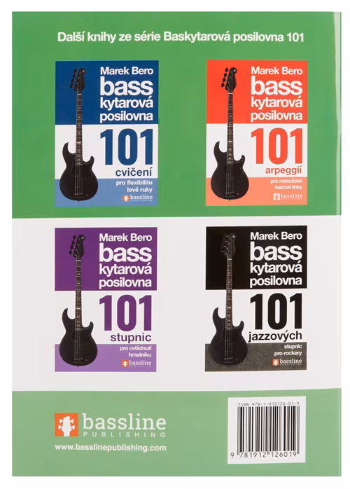 Baskytarová posilovna 101 pentatonik pro vražedné vyhrávky - Škola hry na baskytaru