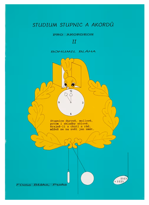 KN Studium stupnic a akordů II - mollové - Škola hry na akordeon