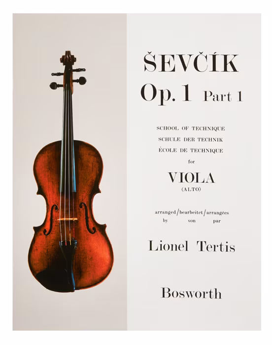 MS Sevcik Viola Studies: School Of Technique Part 1 - Škola hry na violu