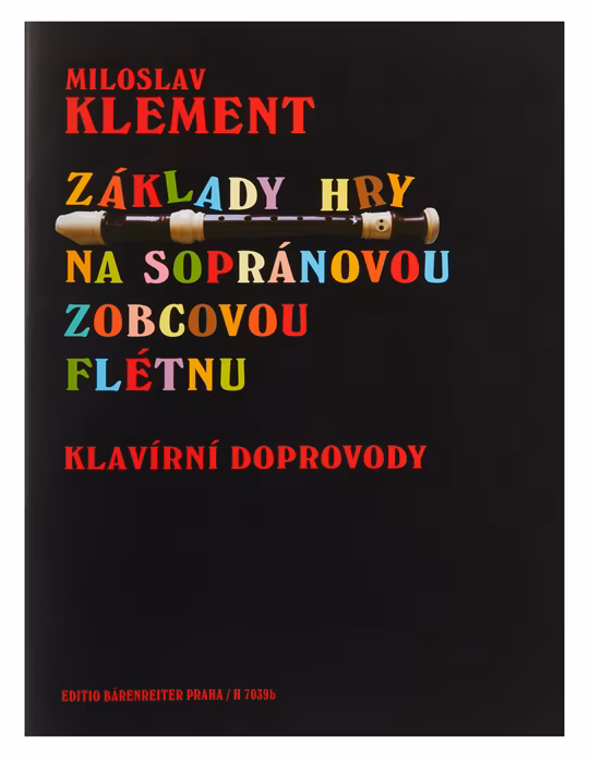 KN Základy hry na sopránovou zobcovou flétnu - klavírní doprovody - Škola hry na zobcovou flétnu