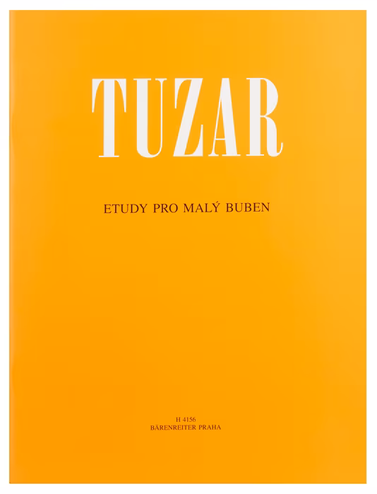 KN Josef Tuzar - Etudy pro malý buben - Škola hry na bicí