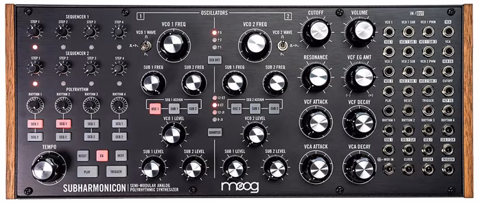 Moog Subharmonicon - Analogový syntezátor