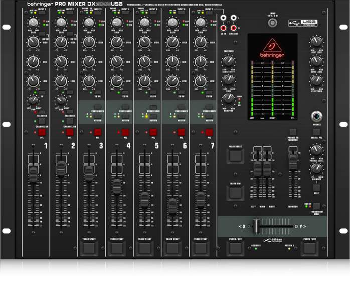 Behringer DX2000USB (rozbalené) - DJ mixpult