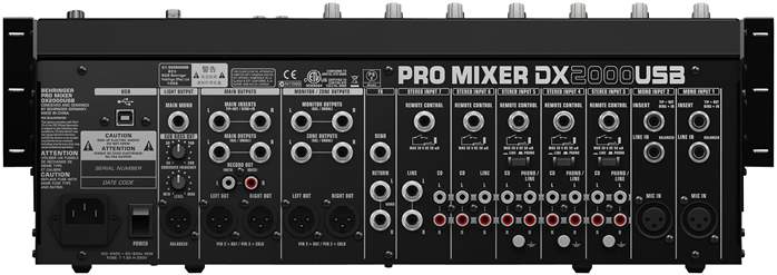 Behringer DX2000USB (rozbalené) - DJ mixpult
