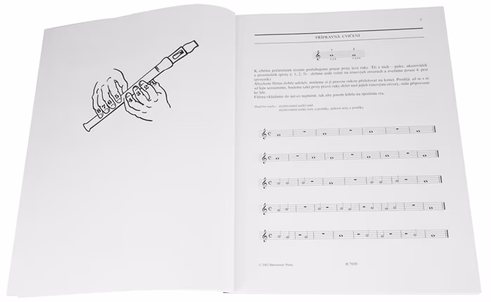 KN Základy hry na sopránovou zobcovou flétnu - Škola hry na zobcovou flétnu