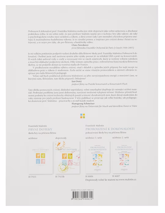 KN Probouzení k dokonalosti - učebnice 1. sešit - Škola hry na příčnou flétnu