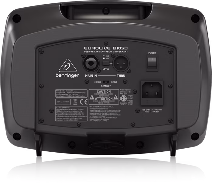 Behringer B105D - Aktivní reprobox