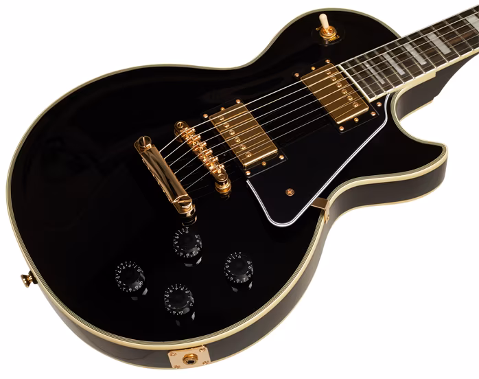 Epiphone Les Paul Custom Ebony - Elektrická kytara