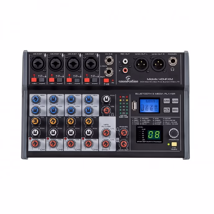 Soundsation MIOMIX 404FXM - Analogový mixážní pult