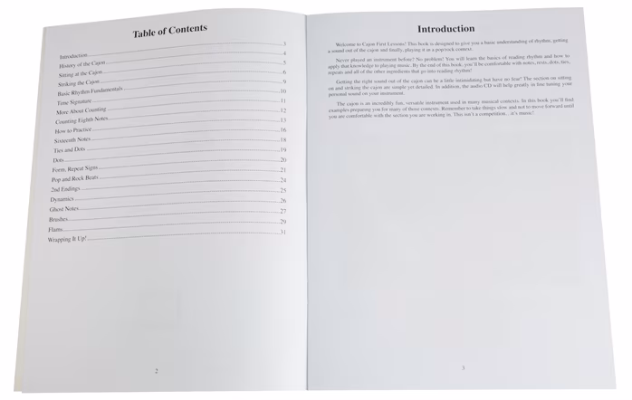 MS Jordan Perlson: First Lessons Cajon - Škola hry na cajon