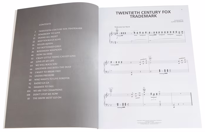 MS Bohemian Rhapsody - Noty pro klavír