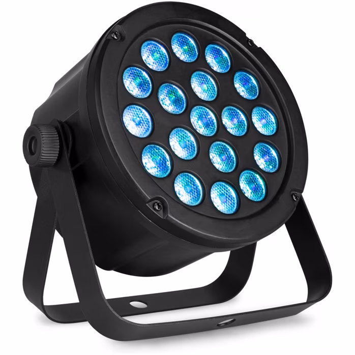 BeamZ SlimPAR45 18x 3W 3in1 RGB - LED PAR reflektor