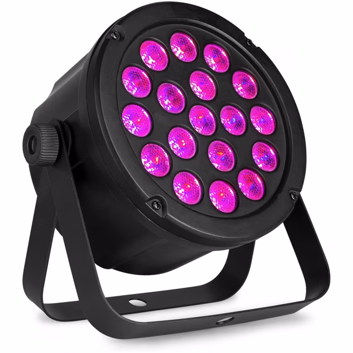 BeamZ SlimPAR45 18x 3W 3in1 RGB - LED PAR reflektor