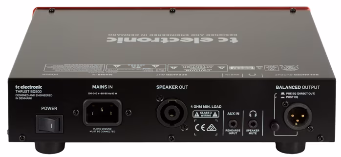 TC Electronic BQ500 - Baskytarový tranzistorový zesilovač