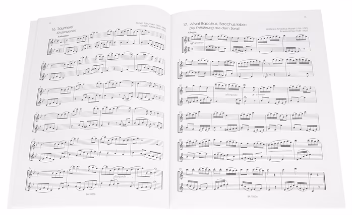 MS Classic Hits for two Clarinets - Škola hry na klarinet