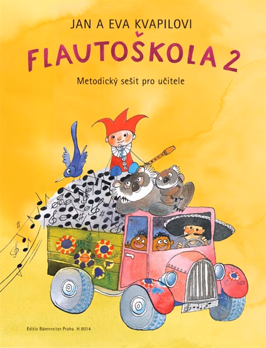 KN Flautoškola 2 - Metodický sešit pro učitele - Škola hry na sopránovou zobcovou flétnu
