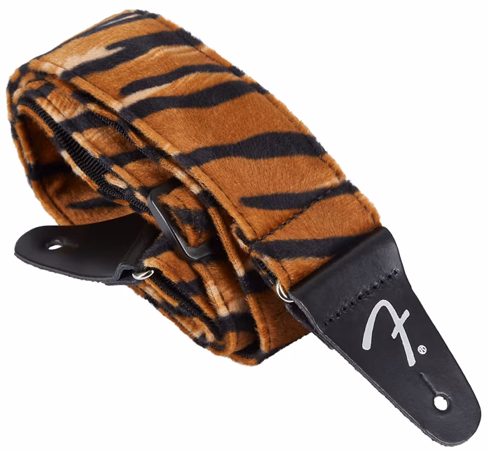 Fender Wild Tiger Print Strap - Kytarový popruh