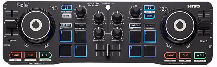 Hercules DJ DJControl Starlight - DJ kontroler