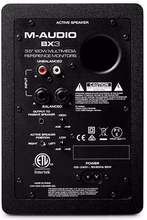 M-Audio BX3 pair - Aktivní studiové monitory