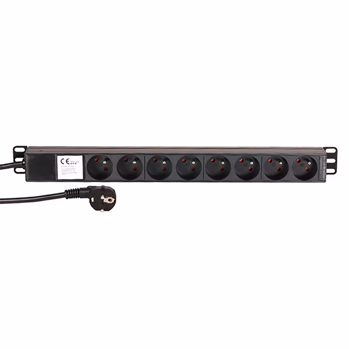 Adam Hall 19" Parts 87478 - Zásuvková lišta