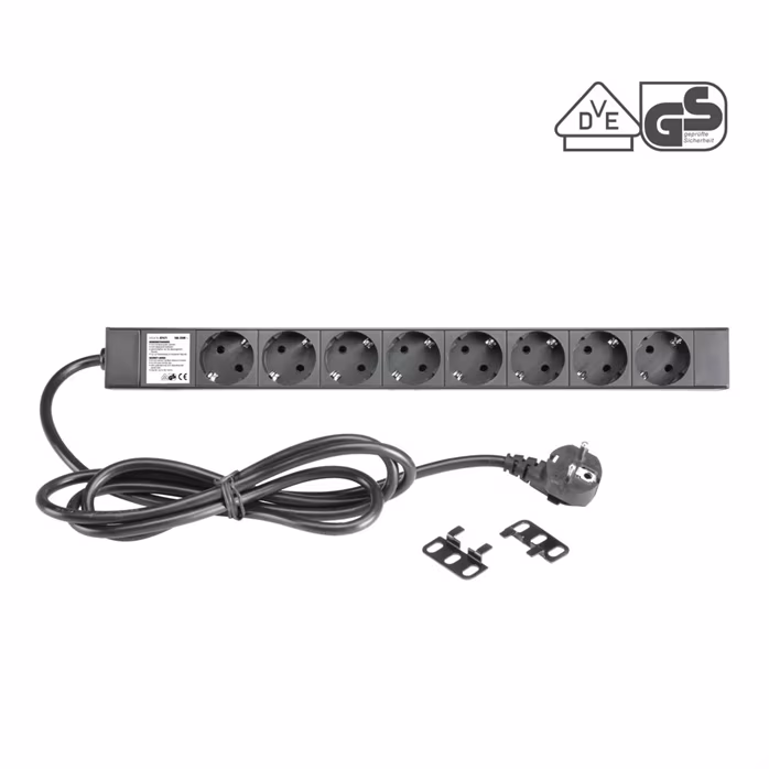 Adam Hall 19" Parts 87471 - Zásuvková lišta