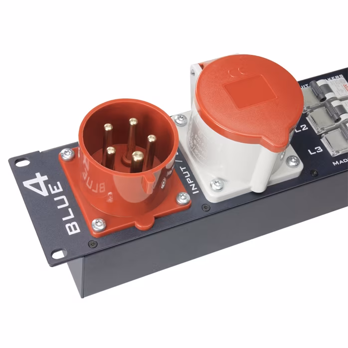 Adam Hall RACK PDU 9 CEE FI - Zásuvková lišta