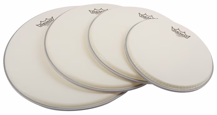 Remo Ambassador Coated Rock set - Sada blan na tomy a snare bubínek