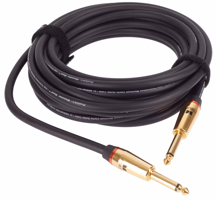 Monster Rock 21' Instrument Cable Straight - Nástrojový kabel